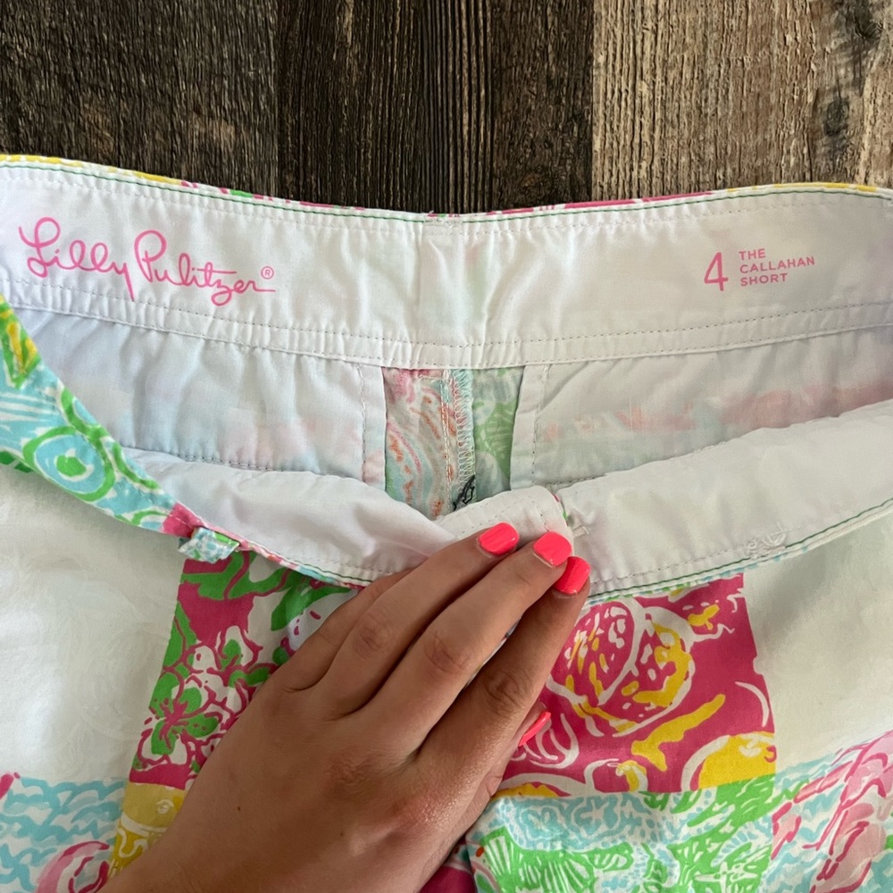 Lilly Pulitzer Maine State Patchwork Callahan Sho… - image 3